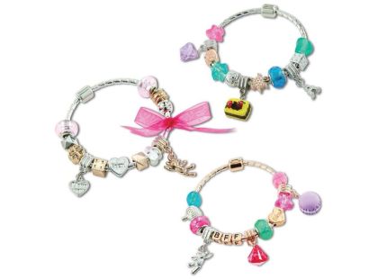 Tasia - Luxusní sada na výrobu náramků s přívěsky 70 ks