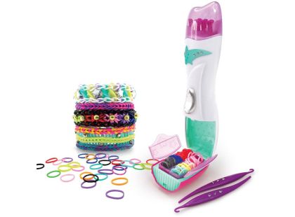 Tasia - Zaplétač na výrobu náramků z gumiček - 1800 ks bez latexu