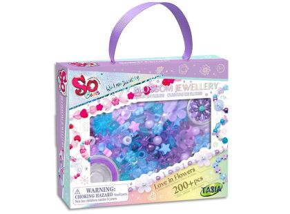 Tasia Květinové šperky - Sada 200+ dílků na výrobu šperků