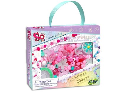 Tasia Květinové šperky - Sada 200+ dílků na výrobu šperků