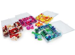 Tasia Sada korálky - dřevěné 4 druhy
