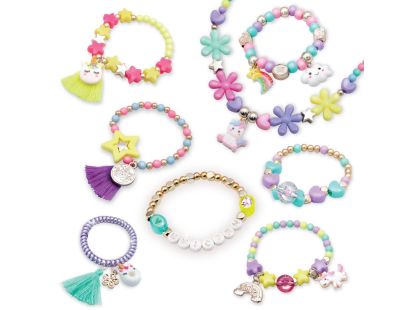 Tasia Sada na výrobu náramků a doplňků Jednorožec 350 ks