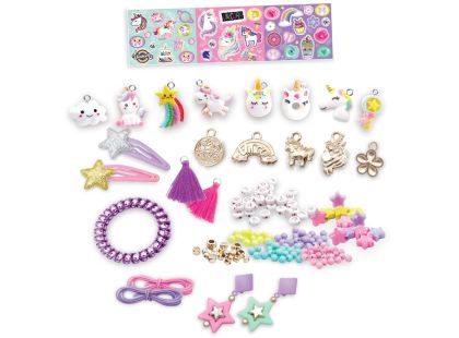 Tasia Sada na výrobu náramků a doplňků Jednorožec 350 ks