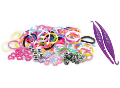 Tasia Sada na výrobu náramků z gumiček - 700 ks bez latexu