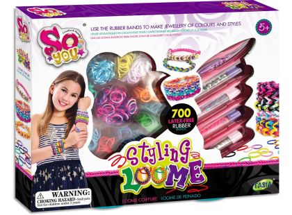 Tasia Sada na výrobu náramků z gumiček - 700 ks bez latexu
