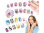 Tasia Stylová sada Nail Art s třpytkami a samolepkami 2