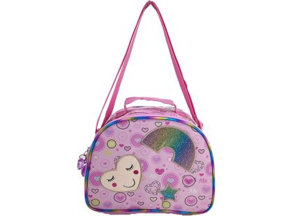 Taška přes rameno - srdce 25 cm