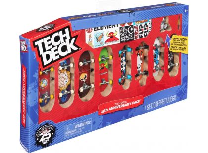 Tech Deck 8 balení k 25. výročí Tech Deck