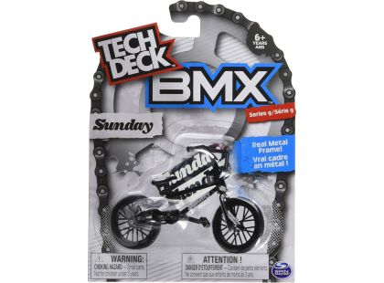 Tech Deck BMX sběratelské kolo Black Sunday