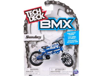 Tech Deck BMX sběratelské kolo modré Sunday