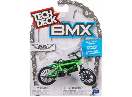Tech Deck BMX sběratelské kolo zelené