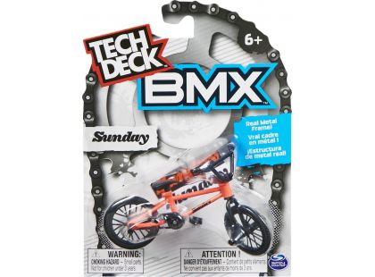 Tech Deck BMX sběratelské kolo oranžové