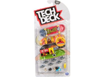 Tech Deck Fingerboard čtyřbalení Toy Machine Deluxe