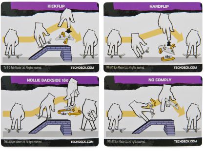 Tech Deck Fingerboard dvojbalení s překážkou Krooked