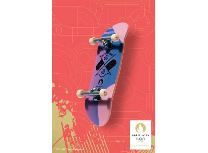 Tech Deck Fingerboard základní balení 7049 Heart Supply Paris Olympics