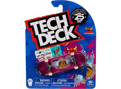 Tech Deck Fingerboard základní balení Toy machine Loyal Pawn