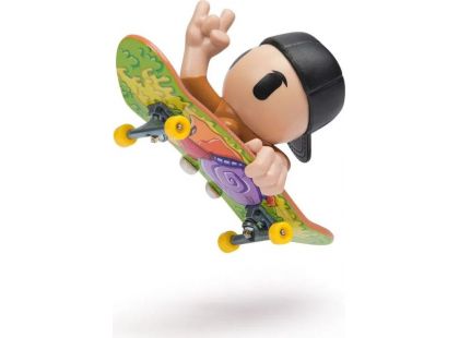 Tech Deck Sk8 Crew fingerboard s figurkou Dvojbalení černá čepice a modrá helma