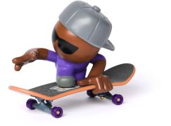 Tech Deck Sk8 Crew fingerboard s figurkou šedivá kšiltovka
