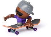 Tech Deck Sk8 Crew fingerboard s figurkou šedivá kšiltovka