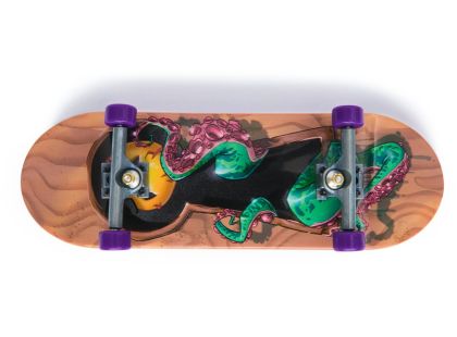 Tech Deck Sk8 Crew fingerboard s figurkou šedivá kšiltovka