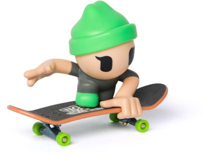 Tech Deck Sk8 Crew fingerboard s figurkou zelená čepice