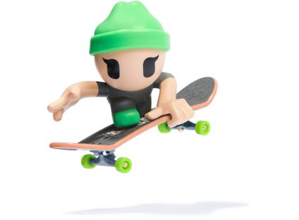 Tech Deck Sk8 Crew fingerboard s figurkou zelená čepice