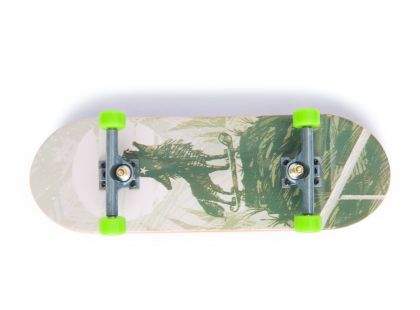 Tech Deck Sk8 Crew fingerboard s figurkou zelená čepice
