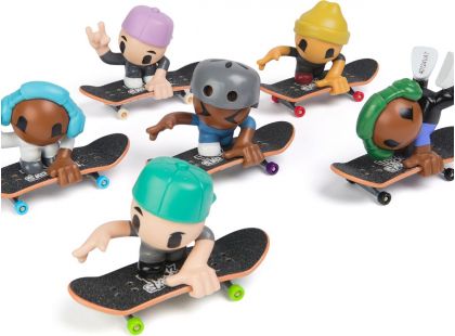 Tech Deck SK8 Crew fingerboard s figurkou šedá helma