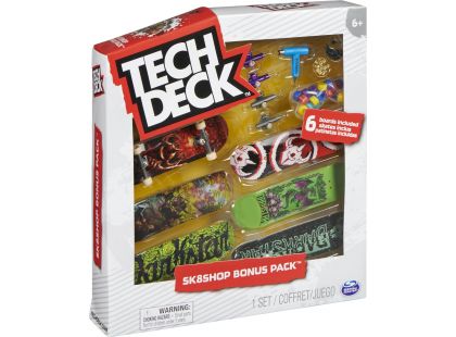 Tech Deck Skateshop 6 ks s příslušenstvím Darkstar