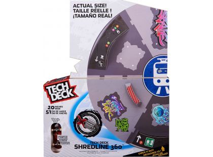Tech Deck Turntable Playset Shredline 360