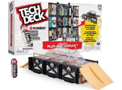 Tech Deck Vitrína a pódium - Poškozený obal