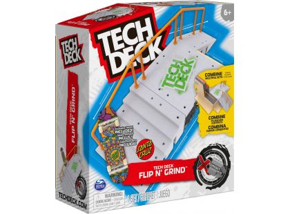 Tech Deck Xconnect schody se zábradlím