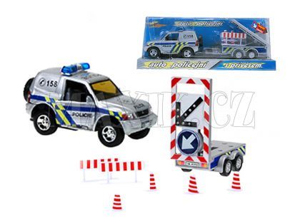 Teddies Auto - Policie Mitshubishi s přívěsem