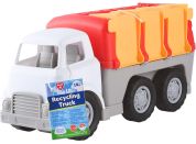 Teddies Auto popeláři s doplňky plast na volný chod 13x17x34cm 18m+