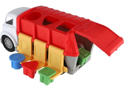 Teddies Auto popeláři s doplňky plast na volný chod 13x17x34cm 18m+