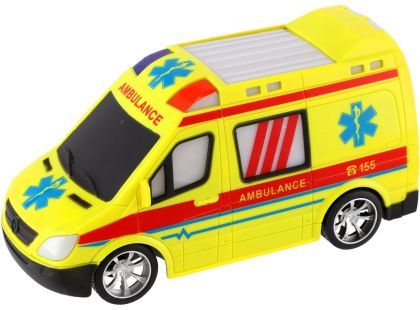 Teddies Auto RC ambulance plast 20 cm 27 MHz