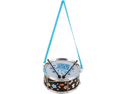 Teddies Buben Bubínek plast 23x10cm s popruhem a paličkami v sáčku