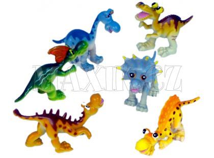Teddies Dinosauři veselí II - 6ks