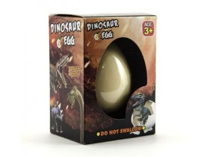 Teddies Dinosaurus líhnoucí a rostoucí z vajíčka v krabičce