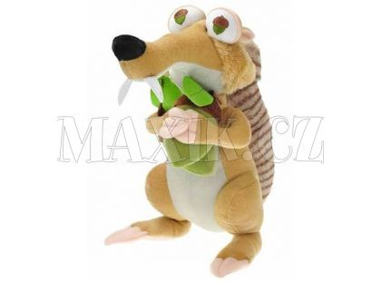 Teddies Doba ledová - Plyšová stojící veverka Scrat - 19cm