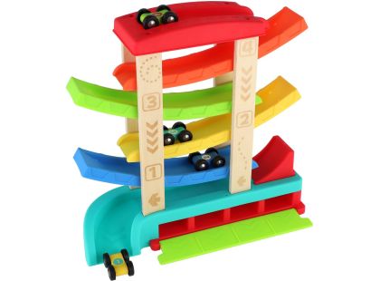 Teddies Dráha závodní kaskádová pro auta