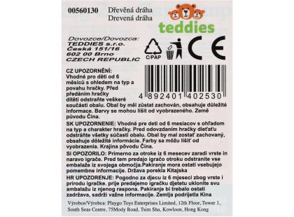 Teddies Dráha závodní kaskádová pro auta