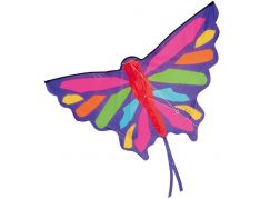 Teddies Drak létající nylon motýl 130 x 74 cm