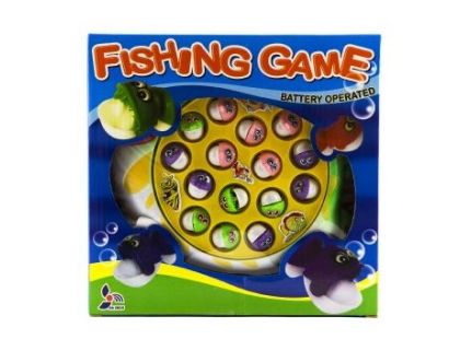 Teddies Hra ryby nebo rybář společenská hra na baterie