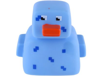 Teddies Kačenka pixel do vany guma 8x10cm 4 barvy 24ks v boxu
