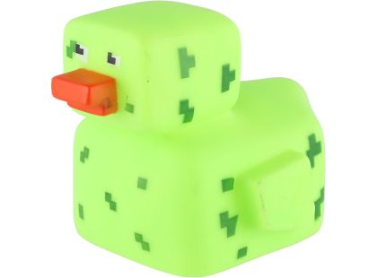 Teddies Kačenka pixel do vany guma 8x10cm 4 barvy 24ks v boxu