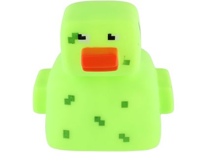 Teddies Kačenka pixel do vany guma 8x10cm 4 barvy 24ks v boxu