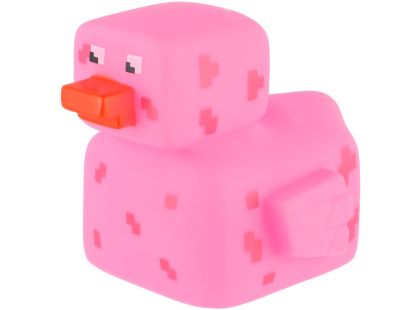 Teddies Kačenka pixel do vany guma 8x10cm 4 barvy 24ks v boxu