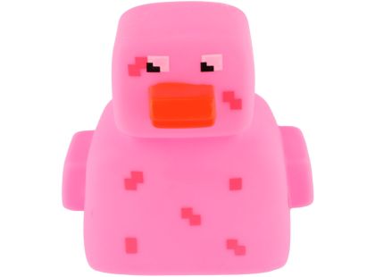 Teddies Kačenka pixel do vany guma 8x10cm 4 barvy 24ks v boxu