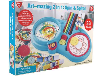 Teddies Kreslící kreativní sada 33ks v krabici 44x30x5,5cm